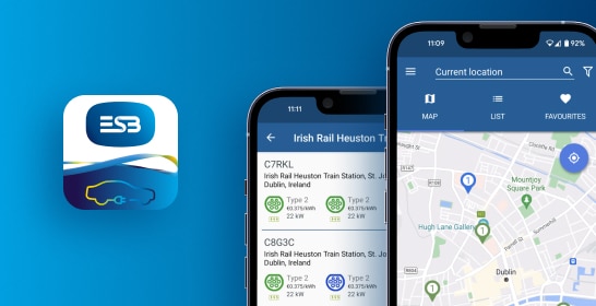 ESB Ecars app