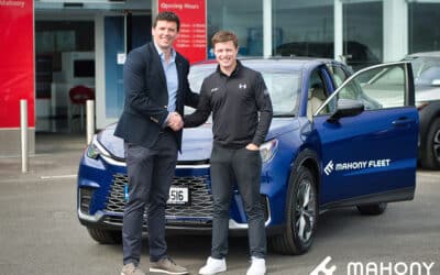 DP World Tour Golfer Conor Purcell Collects Brand-New Lexus LBX from Mahony Fleet